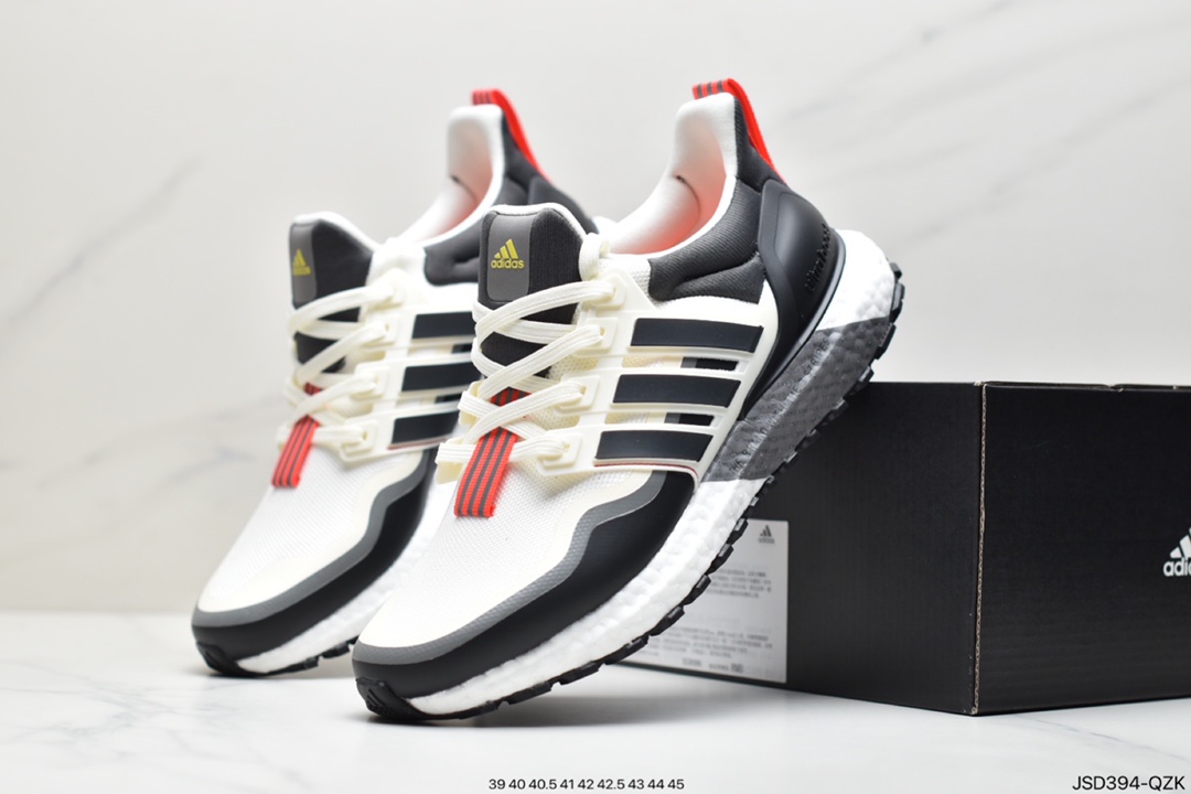 200 阿迪达斯Adidas Ultraboost DNA UB全掌爆米花休闲运动跑鞋GY6312