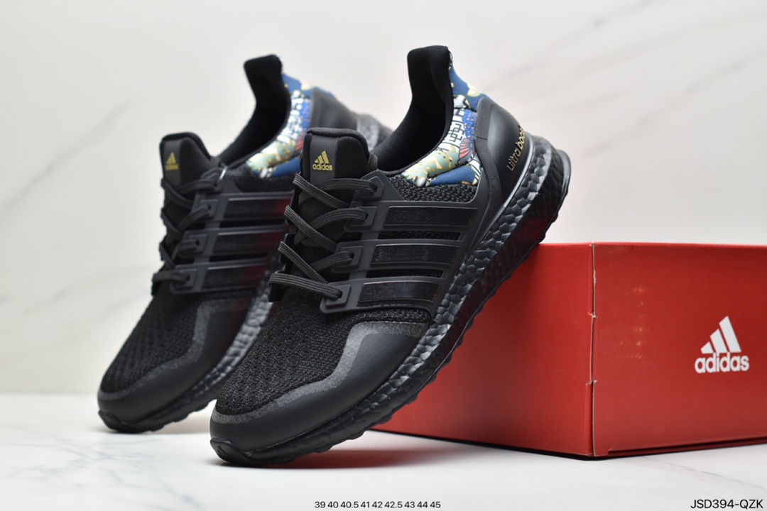 200 阿迪达斯Adidas Ultraboost DNA UB全掌爆米花休闲运动跑鞋GY6312