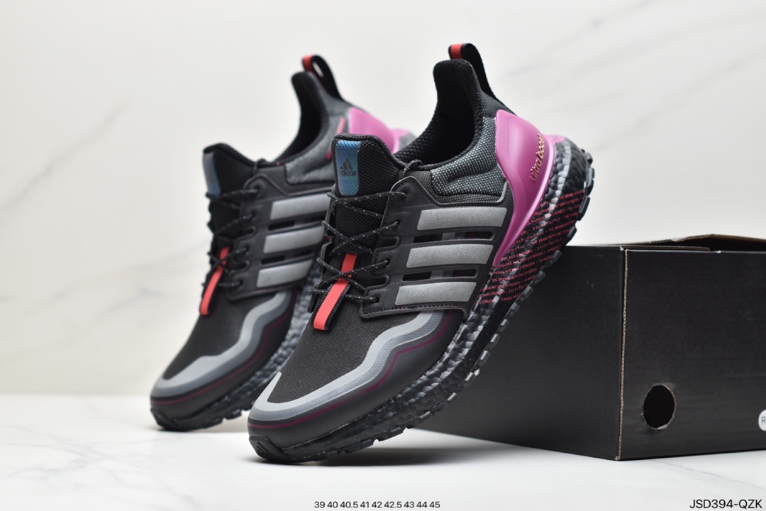 200 阿迪达斯Adidas Ultraboost DNA UB全掌爆米花休闲运动跑鞋GY6312