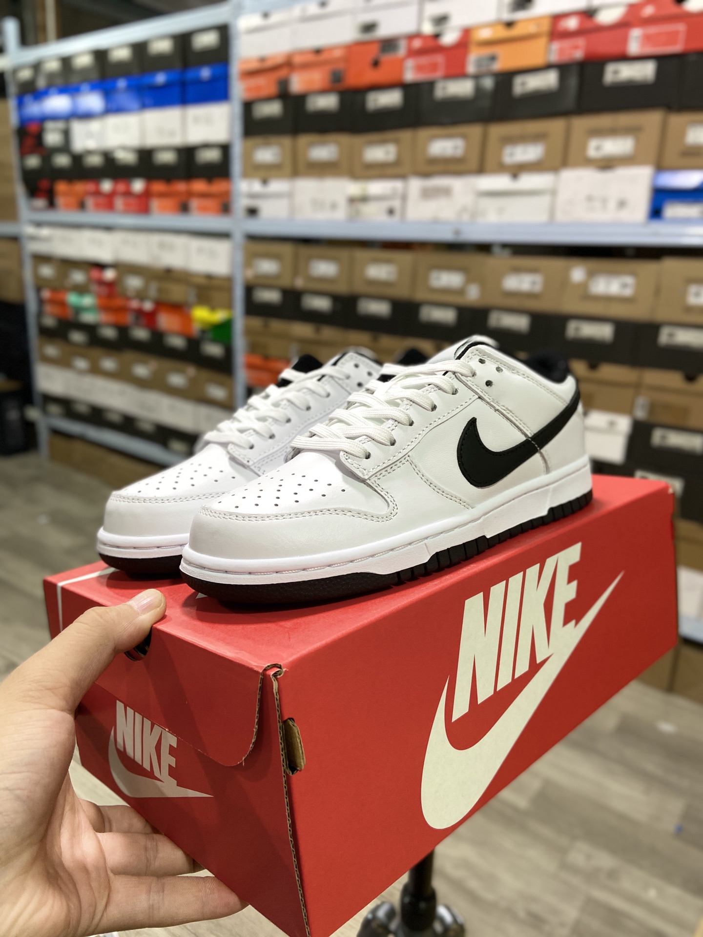 280 耐克Nike WMNS SB Dunk LowLight Bone 低帮休闲运动滑板板鞋 DD1503-113
