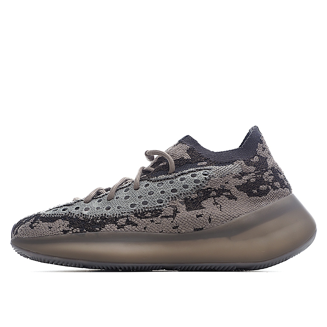 H0 大厂出品 AD Yeezy Boost 380 V3 Stone Salt 黑灰色