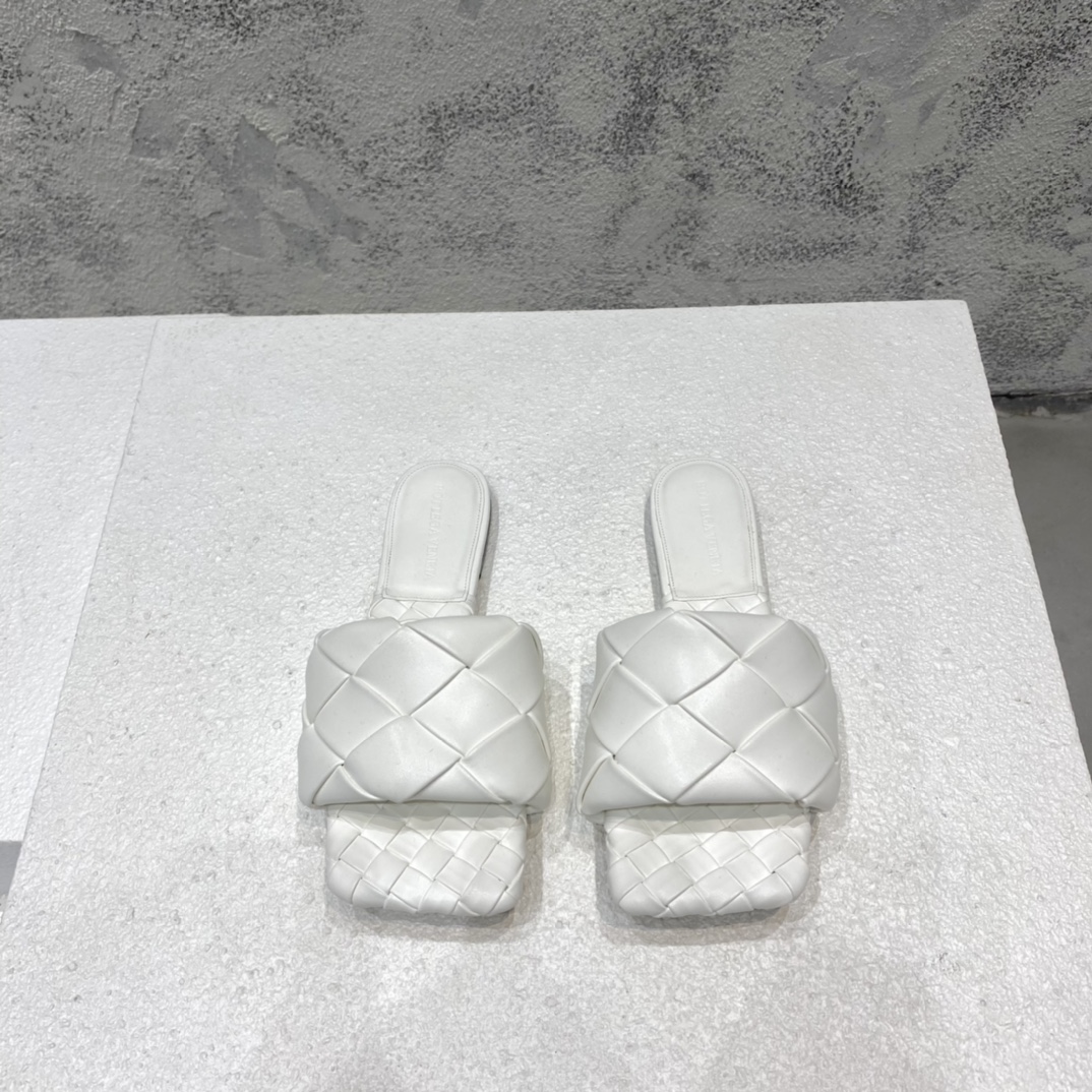 Bottega Veneta 編織 高跟 涼鞋 羊皮