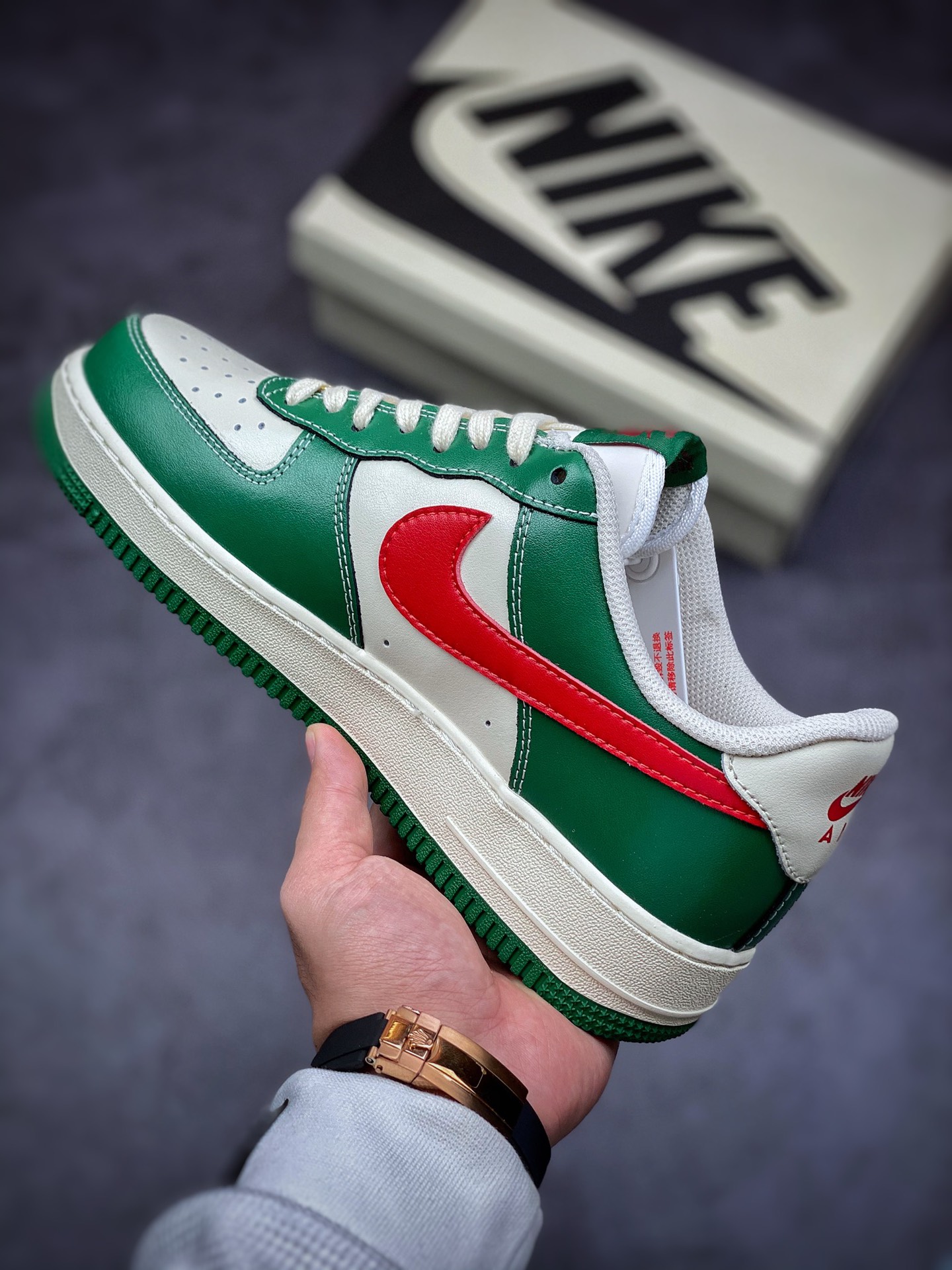 240 Nike Air Force 1 Low 07 “麻将 发财” CW2288-666