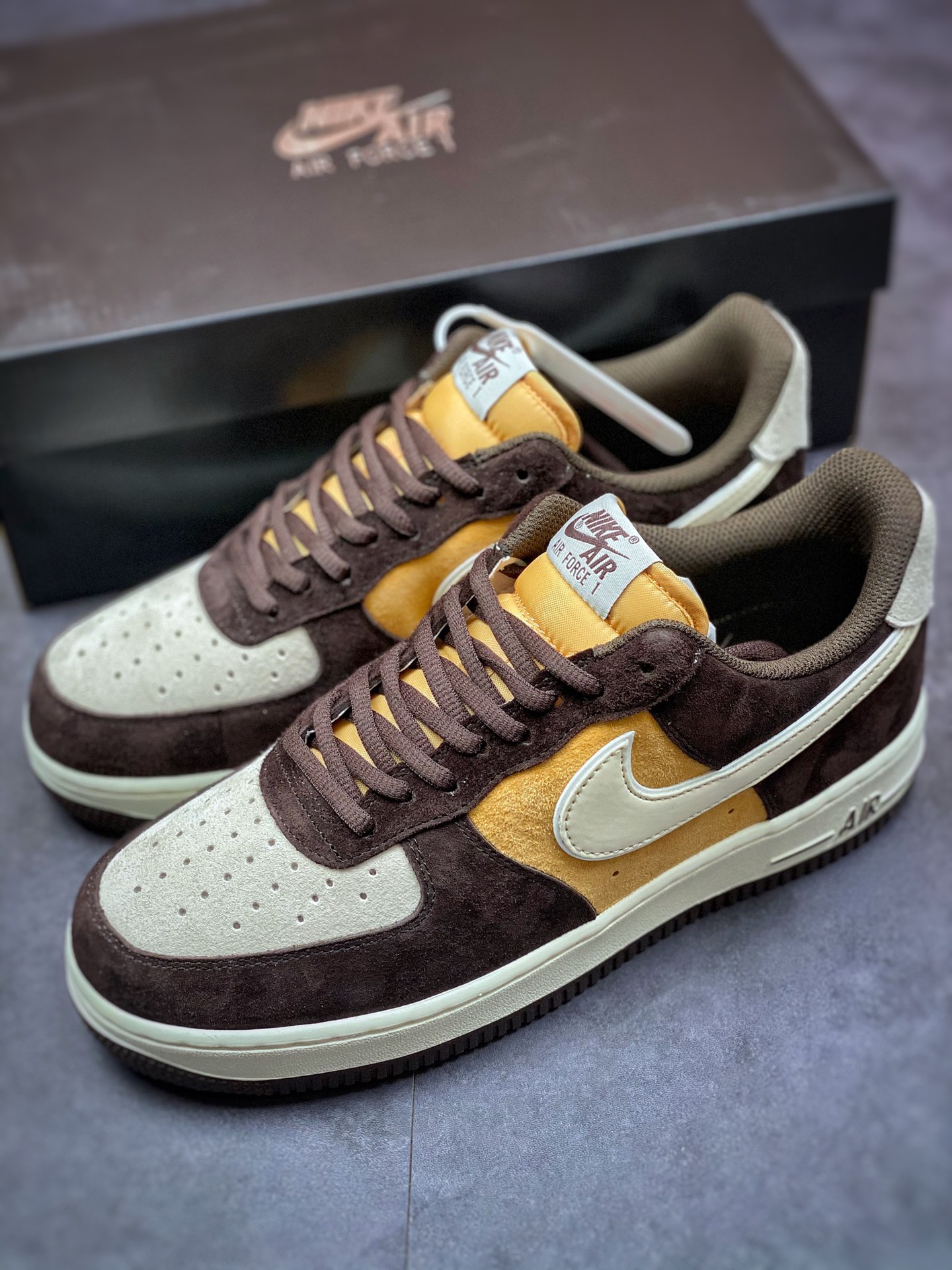 240 Nike Air Force 1 Low 07 米黄棕NT9986-008
