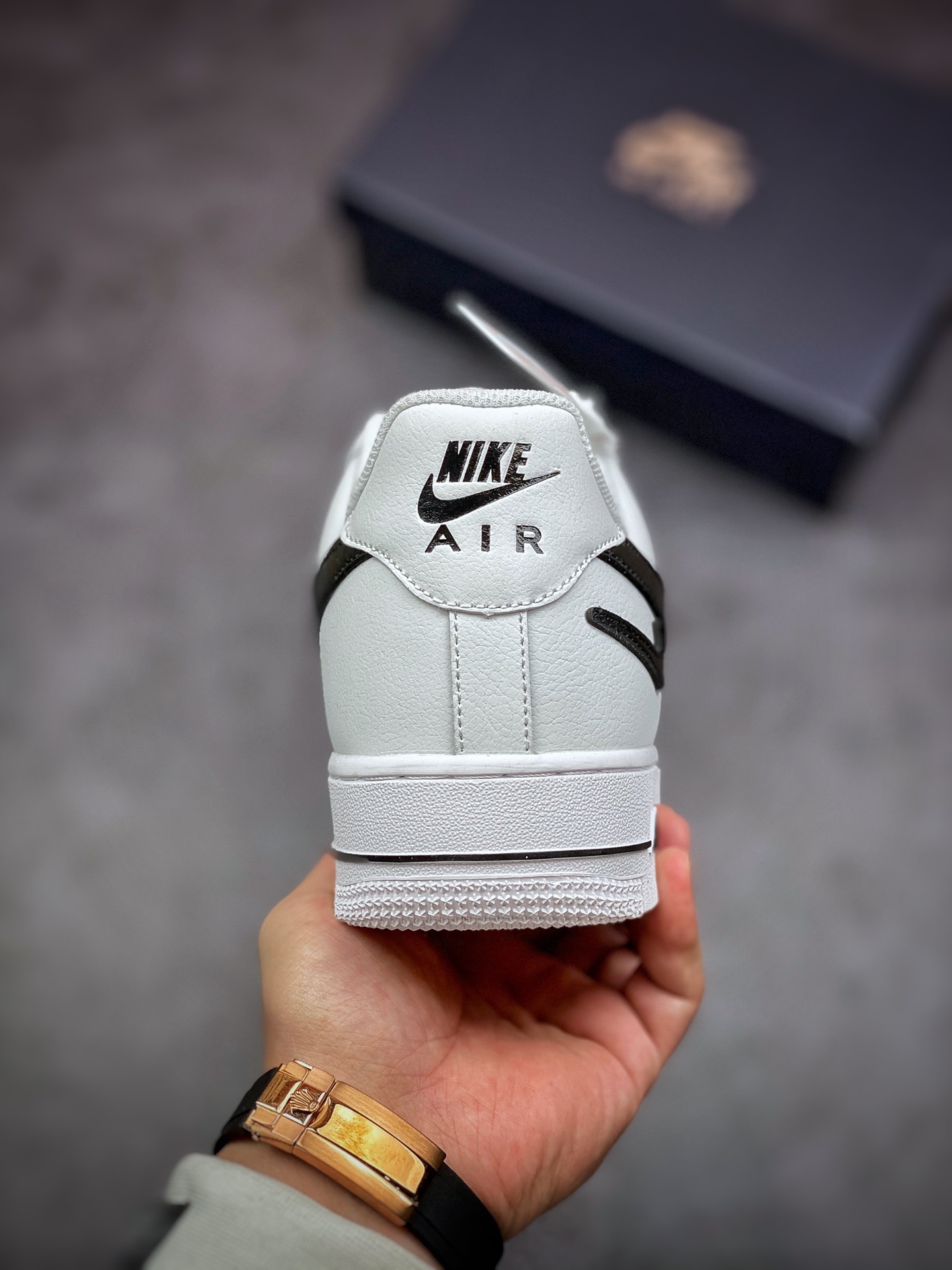 180 Nike Air Force 1 Low 07 白黑色DR0143-101