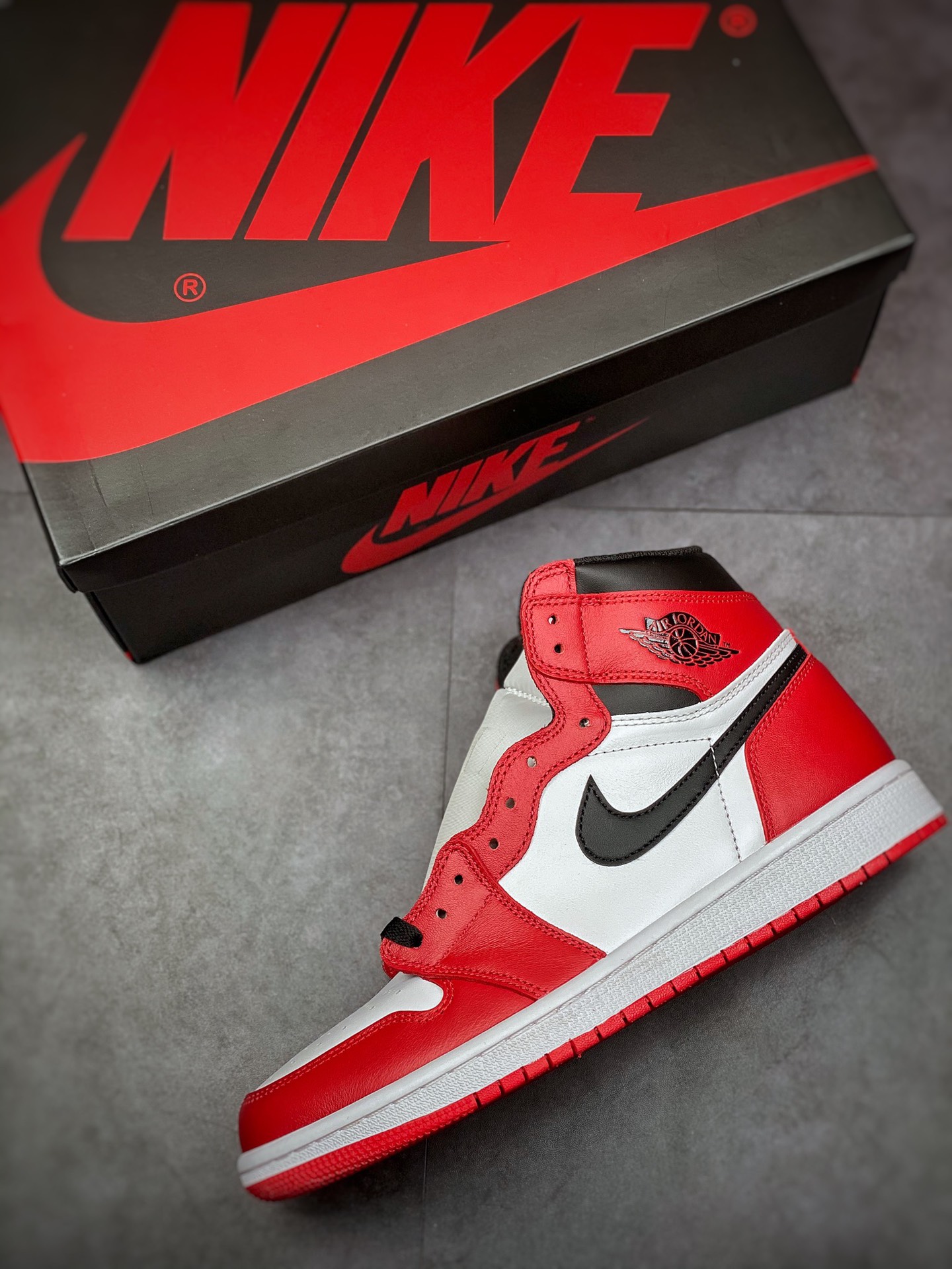 260 #原装 Air Jordan 1 芝加哥 专业乔丹大厂555088-101