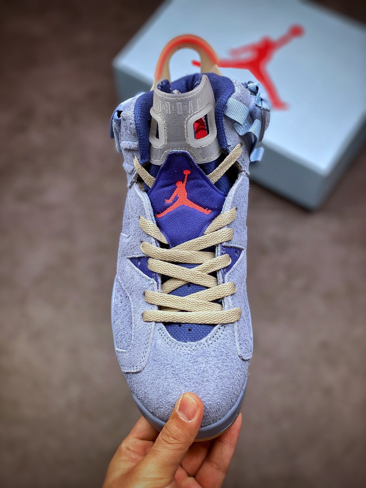 340 Travis Scott x Air Jordan 6 Retro SP”Light Blue” AJ6代DH0690-400