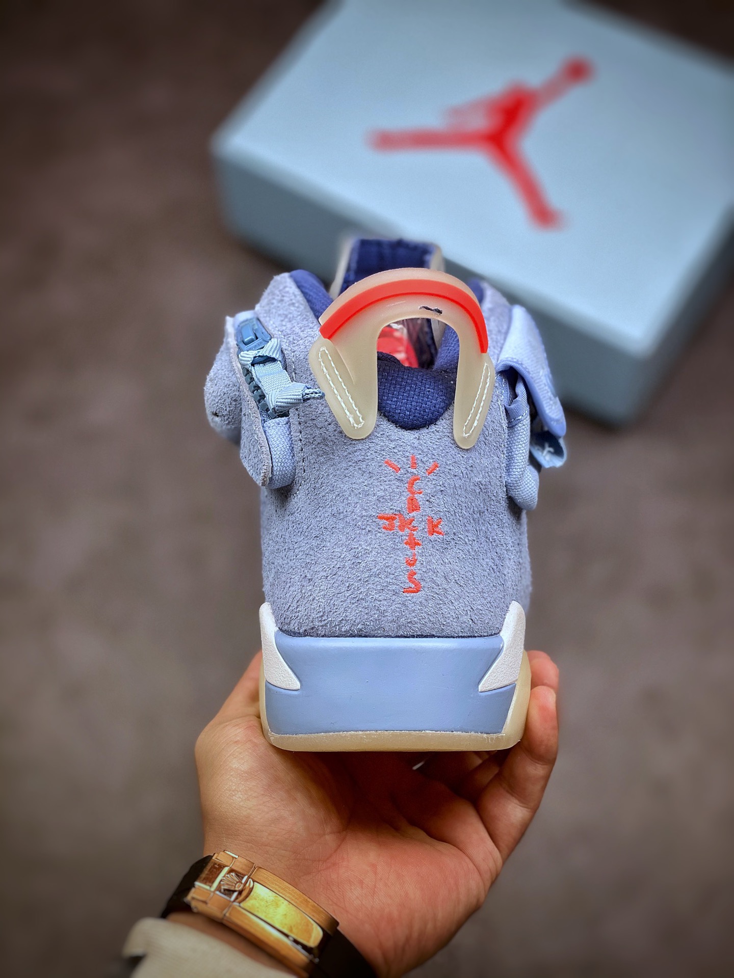 340 Travis Scott x Air Jordan 6 Retro SP”Light Blue” AJ6代DH0690-400
