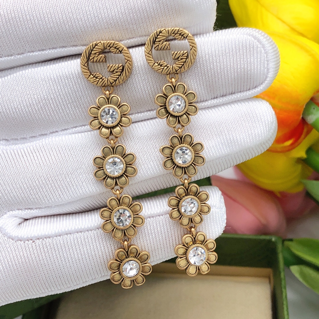 Gucci Haute Joaillerie Fine Jewelry Earrings Necklace Ring Ref 2