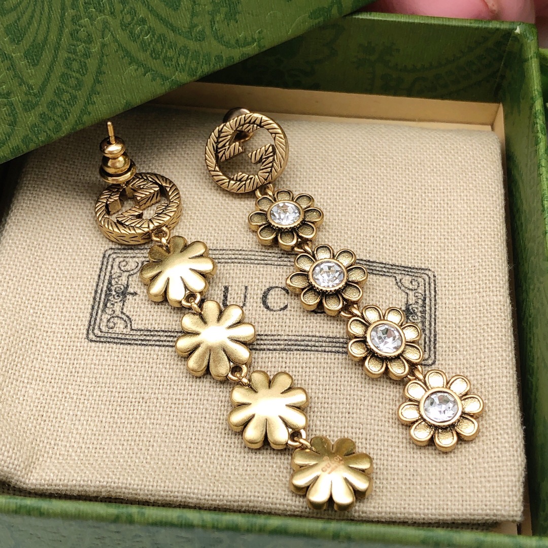Gucci Haute Joaillerie Fine Jewelry Earrings Necklace Ring Ref 5