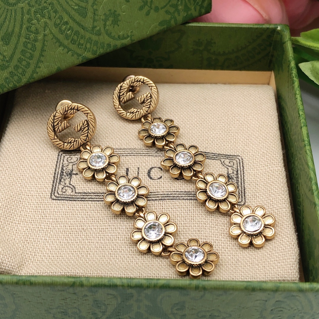 Gucci Haute Joaillerie Fine Jewelry Earrings Necklace Ring Ref 4