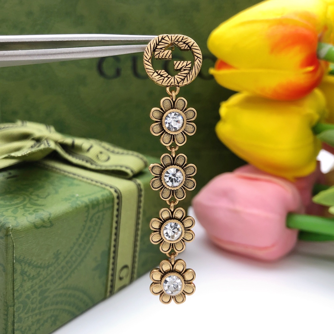 Gucci Haute Joaillerie Fine Jewelry Earrings Necklace Ring Ref 6
