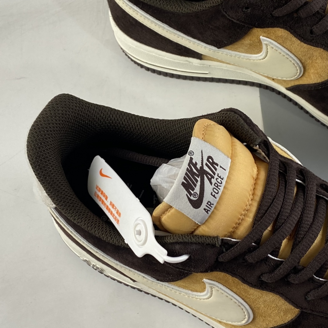 P240  NIKE Air Force 1’07 Low 米黄棕 空军一号低帮休闲板鞋 NT9986-008