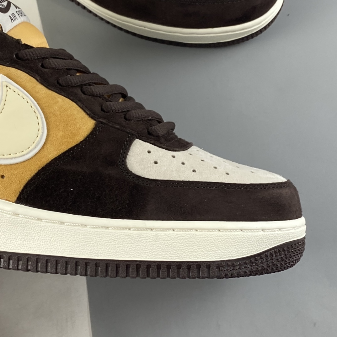 P240  NIKE Air Force 1’07 Low 米黄棕 空军一号低帮休闲板鞋 NT9986-008