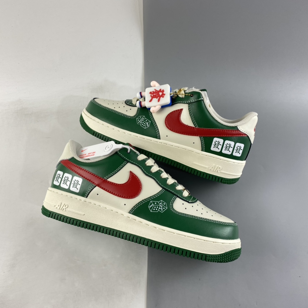 P240  NIKE Air Force 1’07 Low 麻雀蕟牌 空军一号低帮休闲板鞋 CW2288-666