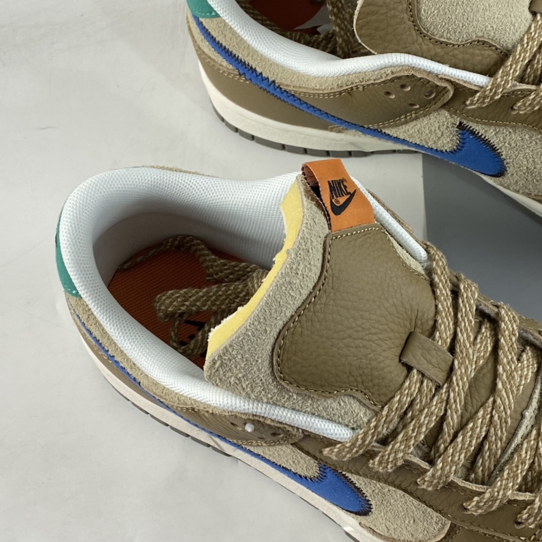 P260 Size x NIKE Dunk Low ”Dark Driftwood” 合作款 扣篮系列低帮休闲运动滑板板鞋 DO6712-200