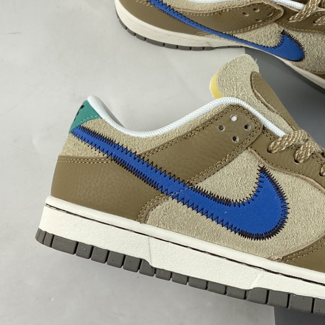 P260 Size x NIKE Dunk Low ”Dark Driftwood” 合作款 扣篮系列低帮休闲运动滑板板鞋 DO6712-200