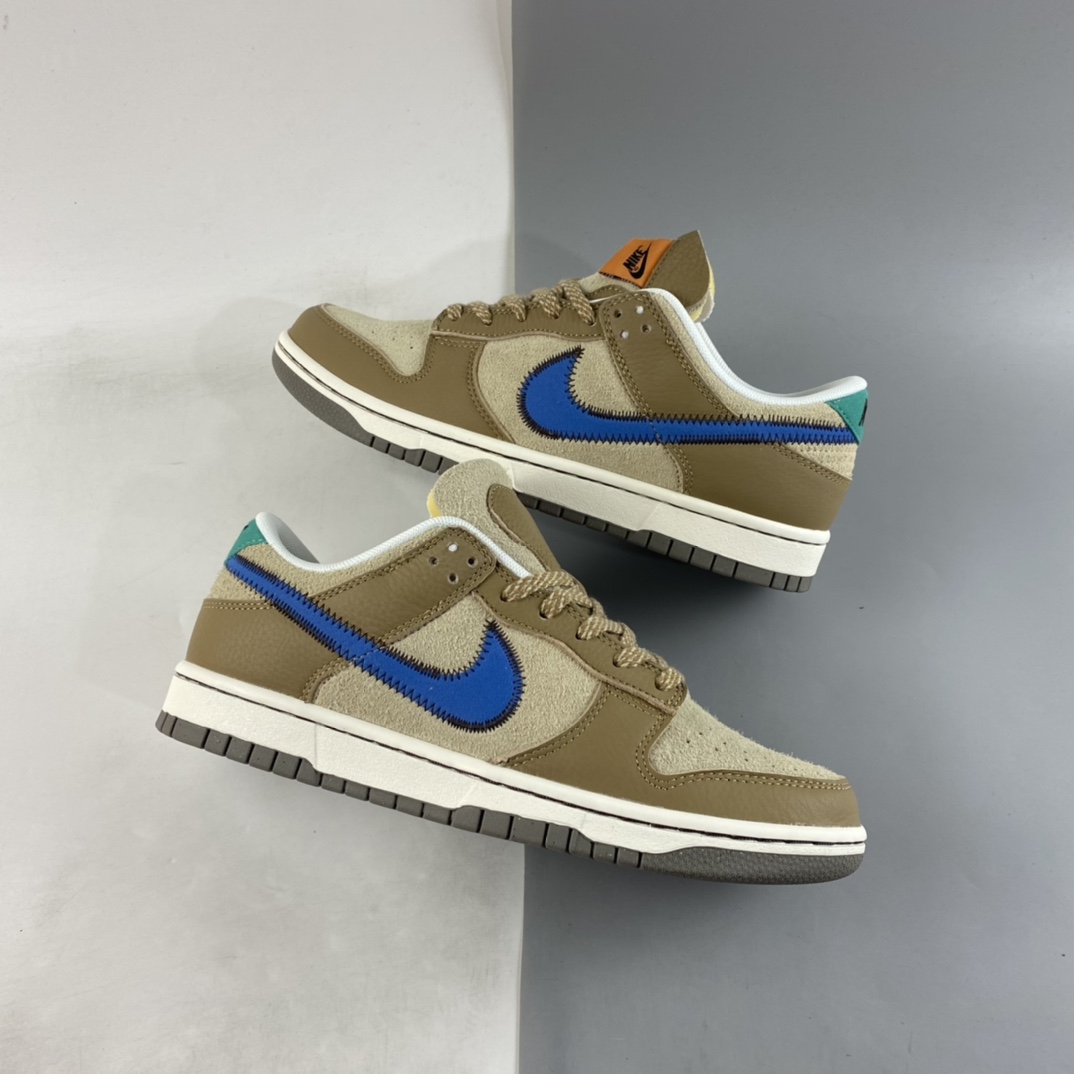 P260 Size x NIKE Dunk Low ”Dark Driftwood” 合作款 扣篮系列低帮休闲运动滑板板鞋 DO6712-200