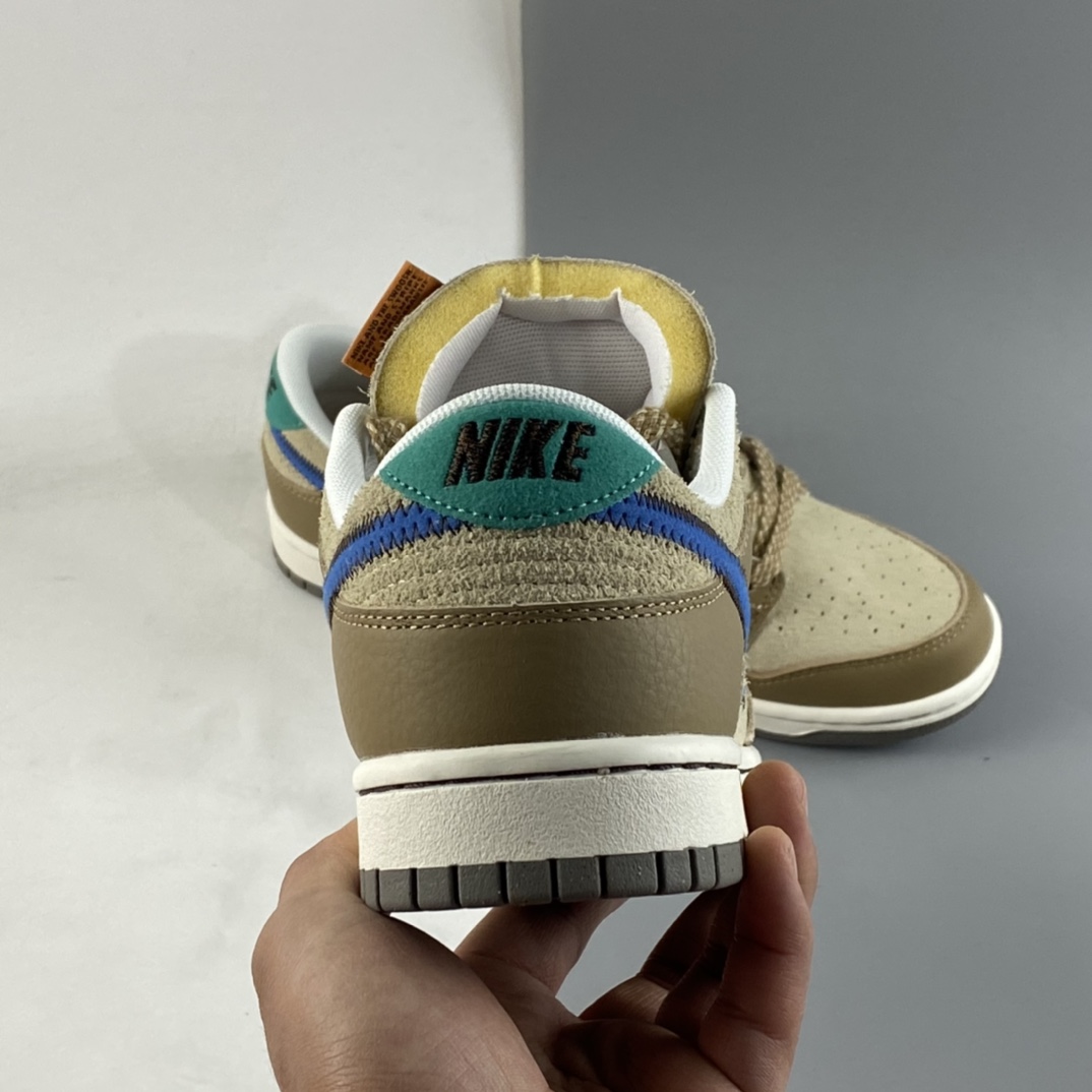P260 Size x NIKE Dunk Low ”Dark Driftwood” 合作款 扣篮系列低帮休闲运动滑板板鞋 DO6712-200