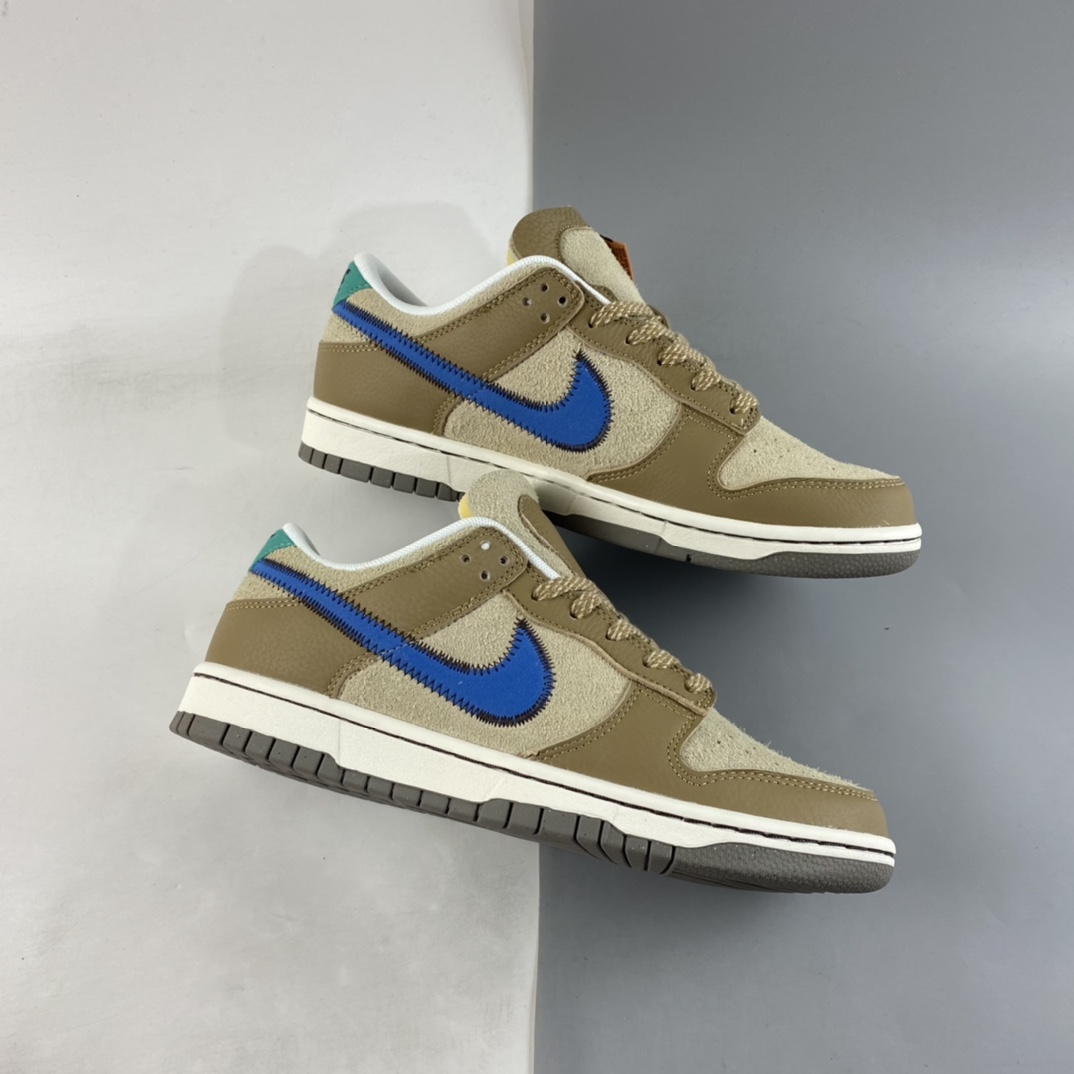 P260 Size x NIKE Dunk Low ”Dark Driftwood” 合作款 扣篮系列低帮休闲运动滑板板鞋 DO6712-200