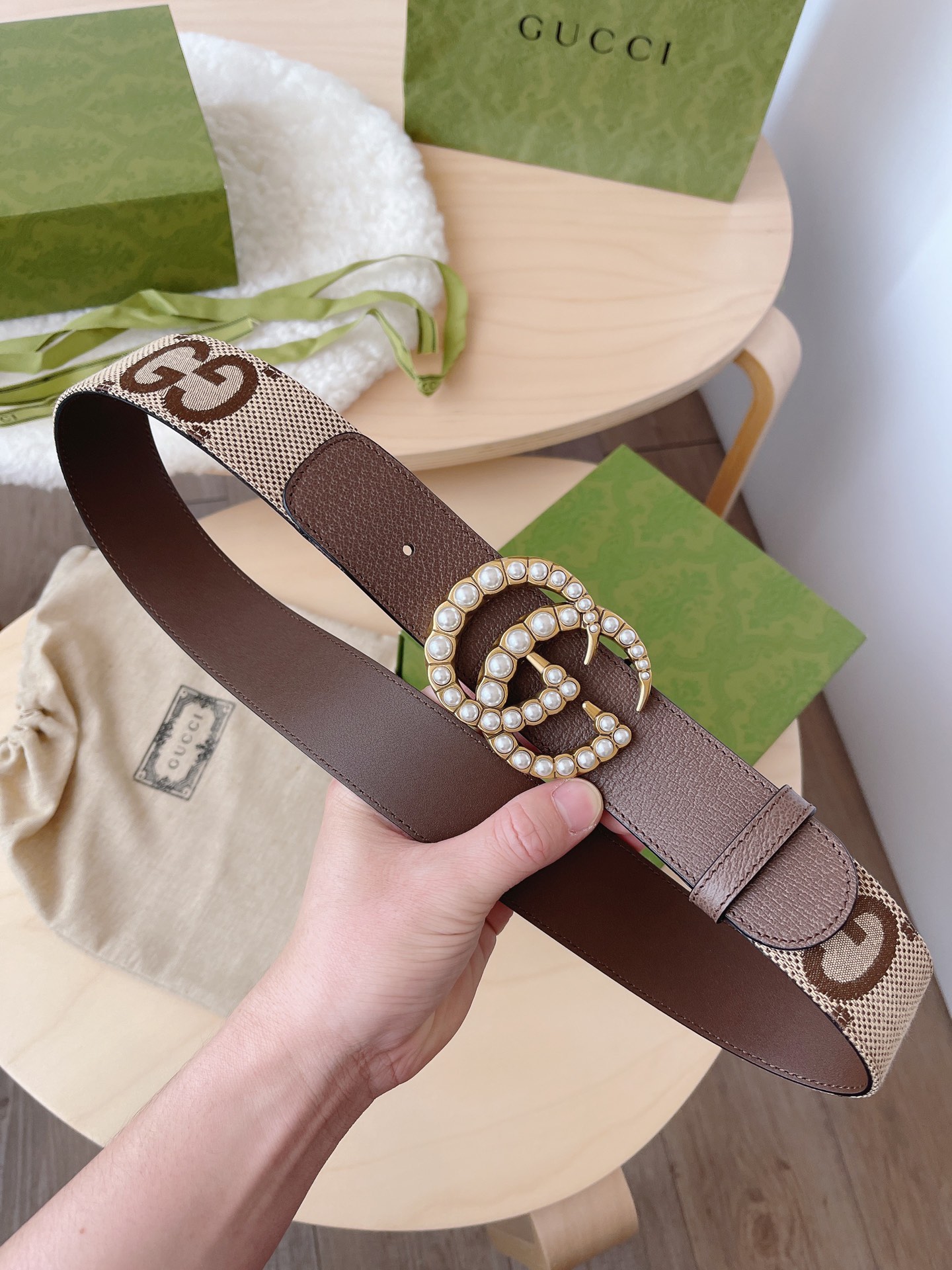 Gucci Haute Couture Luxury Atelier Designer Belt Tie Accessories 4