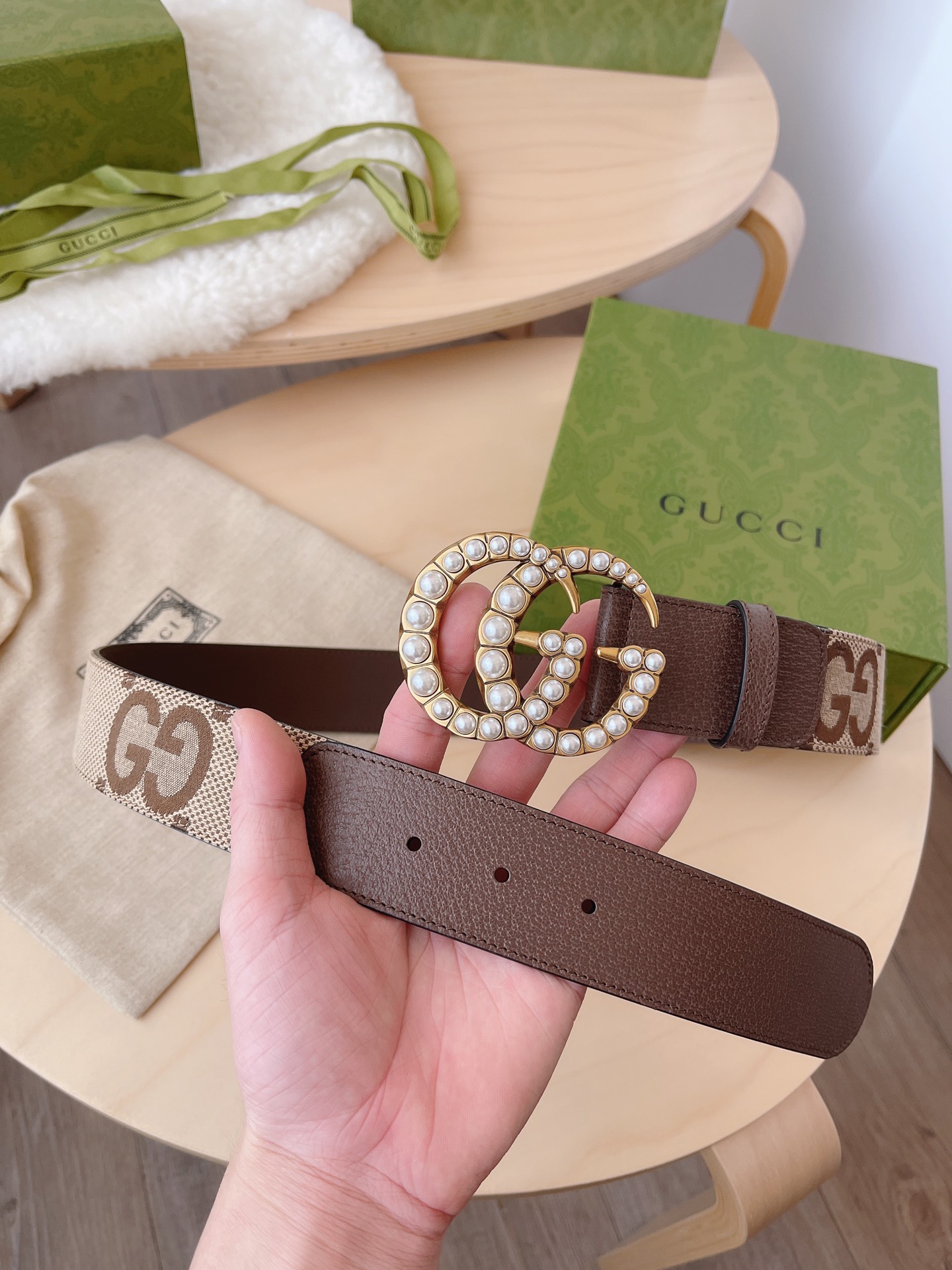 Gucci Haute Couture Luxury Atelier Designer Belt Tie Accessories 5