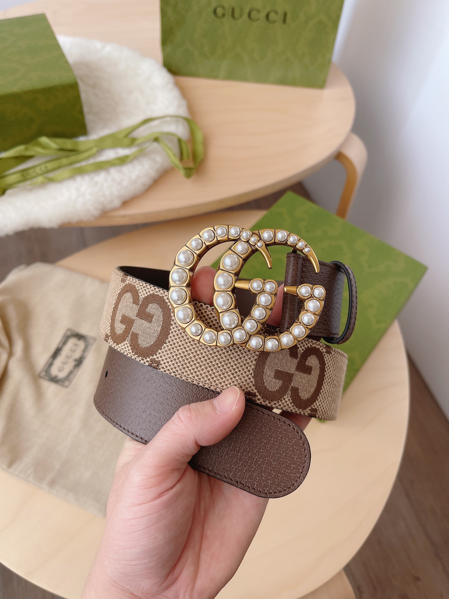 Gucci Haute Couture Luxury Atelier Designer Belt Tie Accessories 2