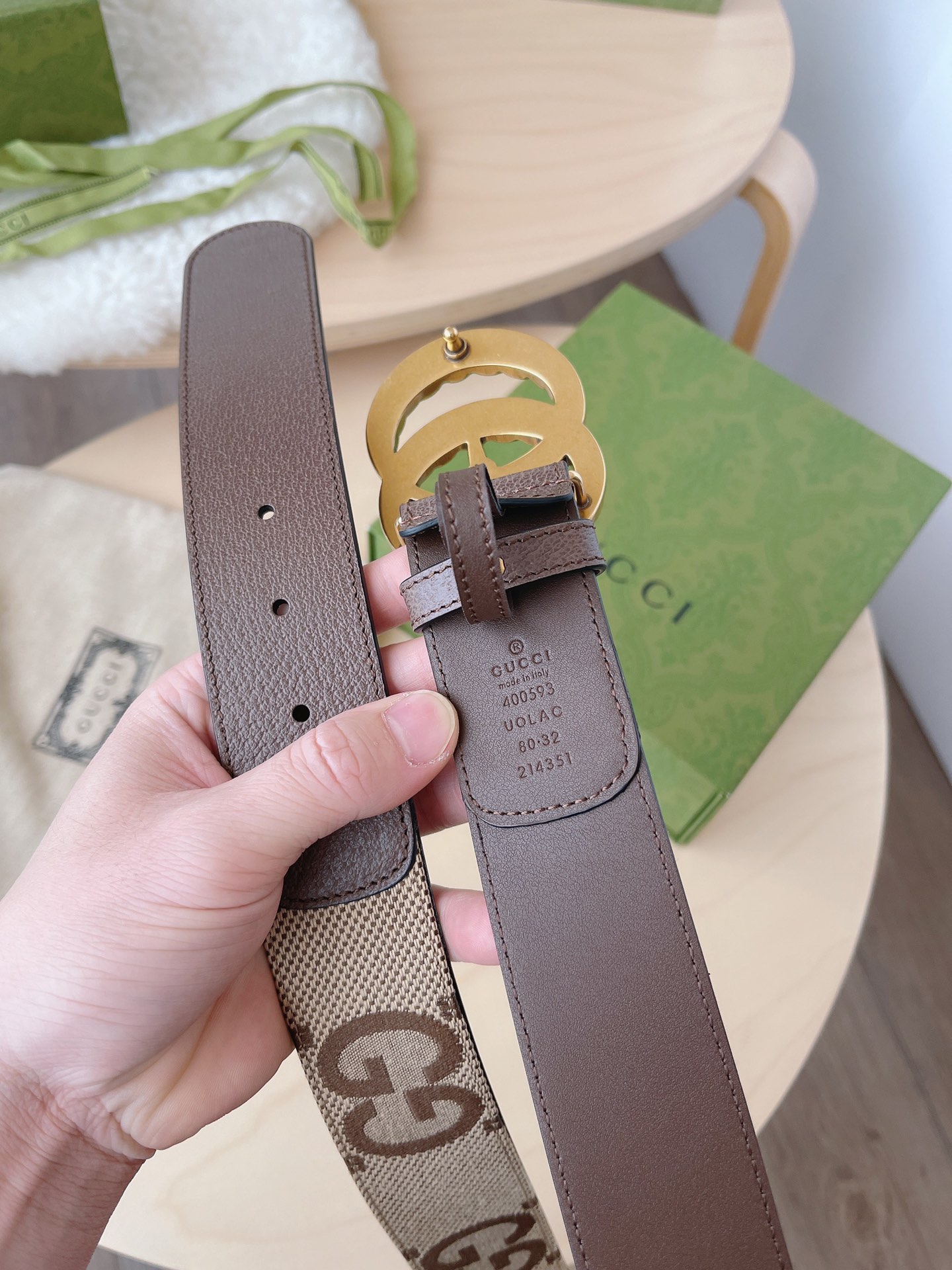 Gucci Haute Couture Luxury Atelier Designer Belt Tie Accessories 7