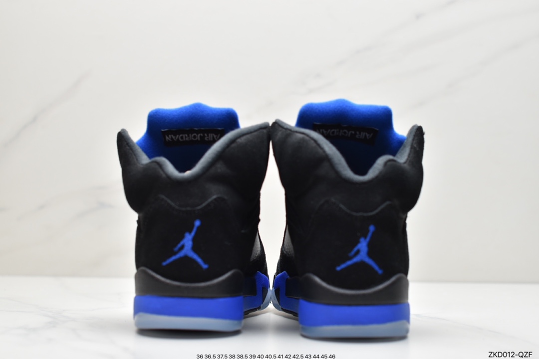 270  Air Jordan 5 ”Racer Blue” 高帮 黑蓝 AJ5 乔丹5代CT4838-004