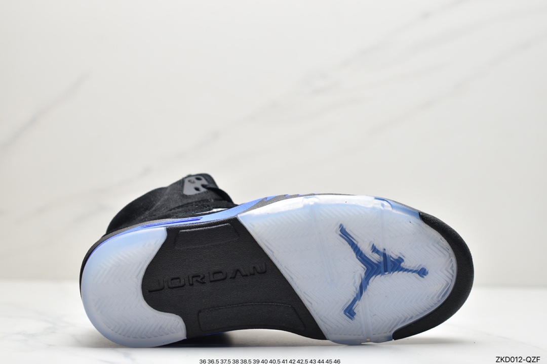 270  Air Jordan 5 ”Racer Blue” 高帮 黑蓝 AJ5 乔丹5代CT4838-004