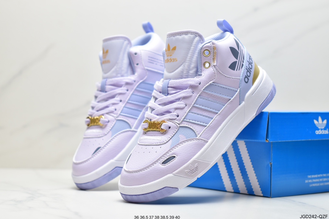 180 阿迪达斯ADIDAS FORUM MID LOW 复古FV4532