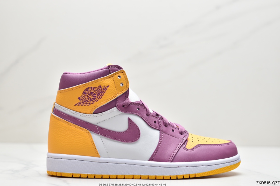 270  Air Jordan 1 High ’85“New Beginnings”WM经典复古经典高帮 “翻转白红芝加哥”CQ4921-601