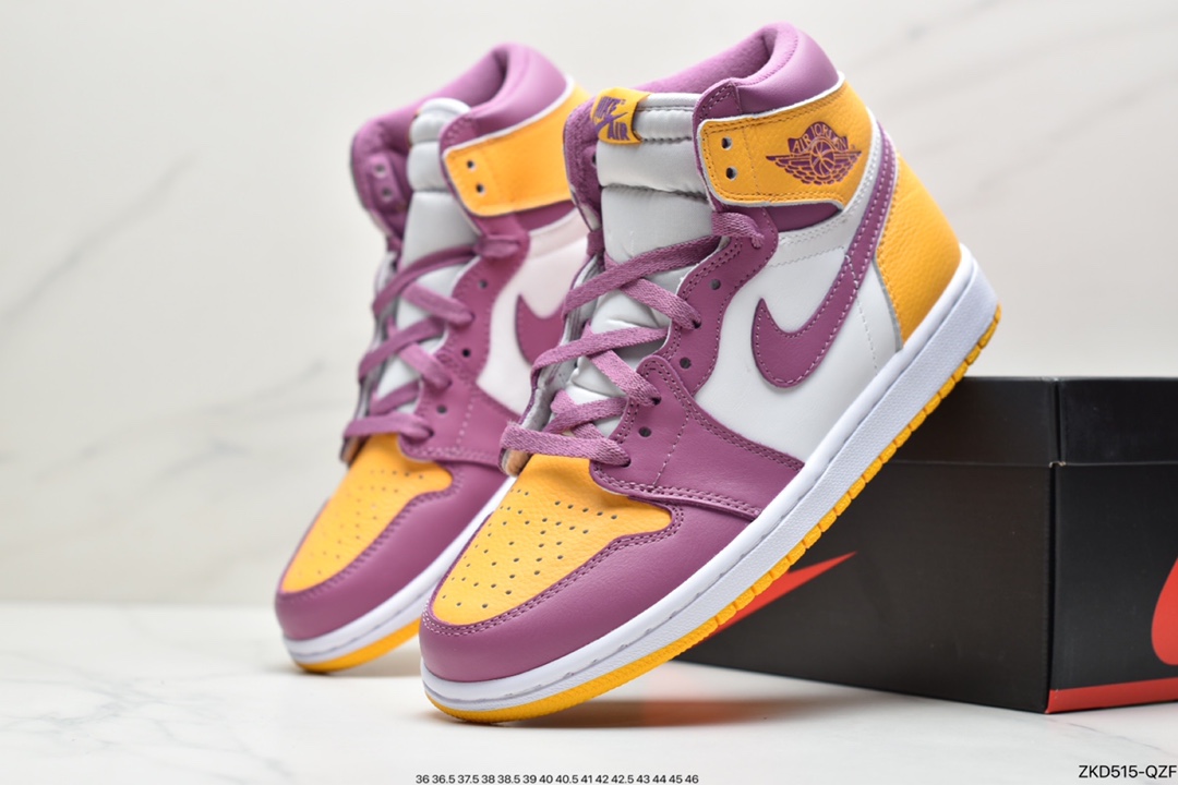270  Air Jordan 1 High ’85“New Beginnings”WM经典复古经典高帮 “翻转白红芝加哥”CQ4921-601