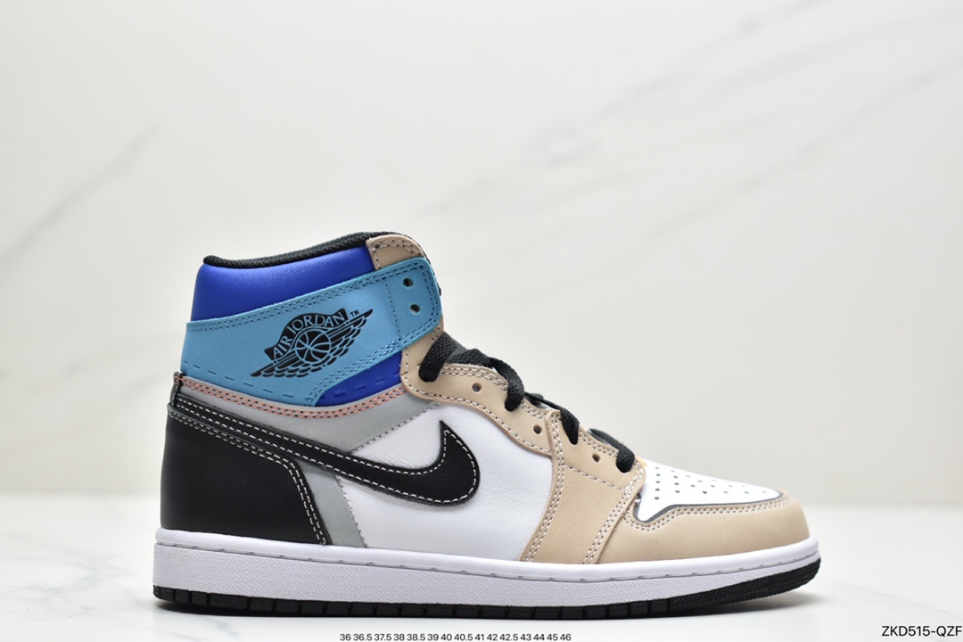 270  Air Jordan 1 High ’85“New Beginnings”WM经典复古经典高帮 “翻转白红芝加哥”CQ4921-601