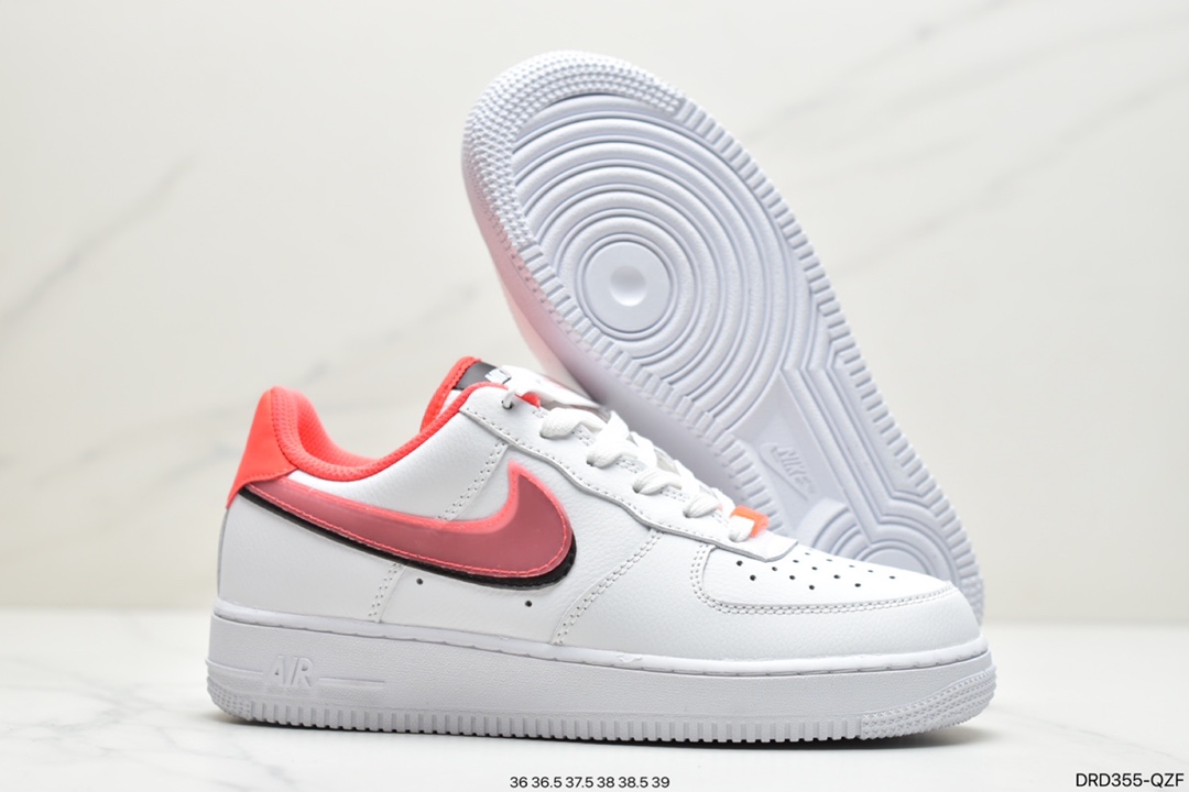 110 耐克Nike Air Force 1’07 GS”White LT Armory Blue” CW1574-100