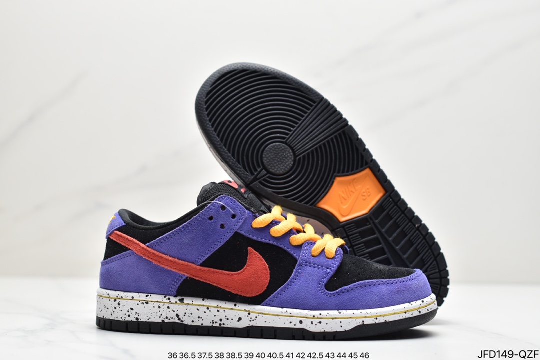 170 SB Dunk Low “ACG”黑紫 经典滑板鞋 SB BQ6817-008