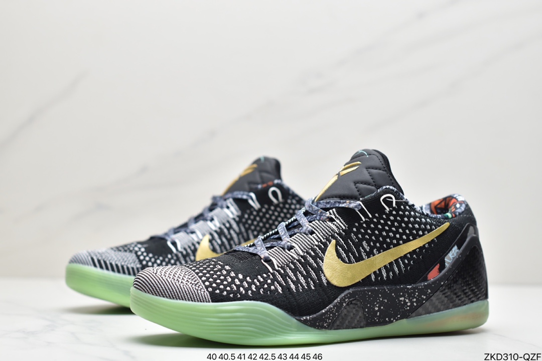 270 Nike Kobe 9  Team Showtime  紫金王朝专业实战篮球鞋630847-500