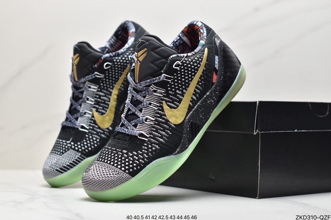 270 Nike Kobe 9  Team Showtime  紫金王朝专业实战篮球鞋630847-500