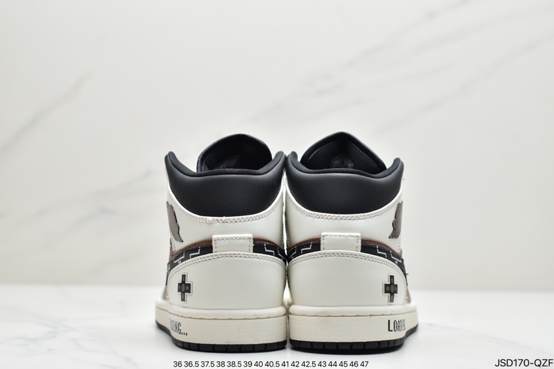 200 Air Jordan 1 Mid AJ1 中帮篮球鞋 DC7294-103