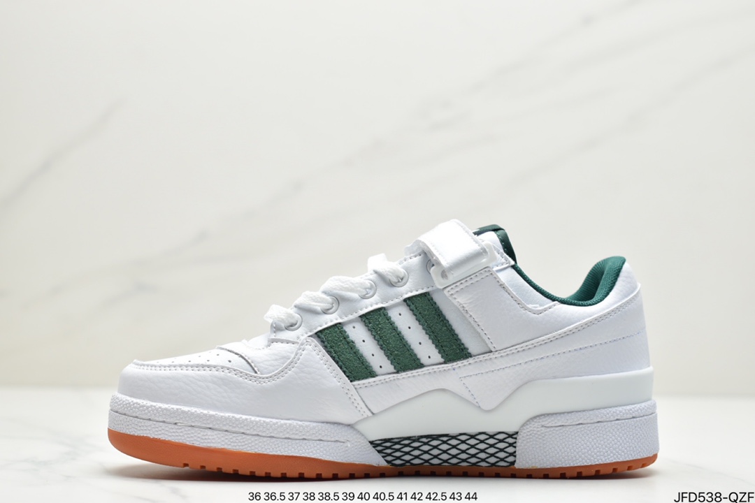 170 adidas originals Forum 84 LoW 魔术贴 低帮百搭潮流休闲运动板鞋 GX3659