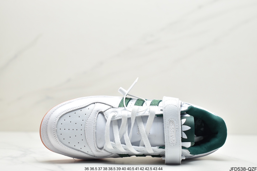 170 adidas originals Forum 84 LoW 魔术贴 低帮百搭潮流休闲运动板鞋 GX3659
