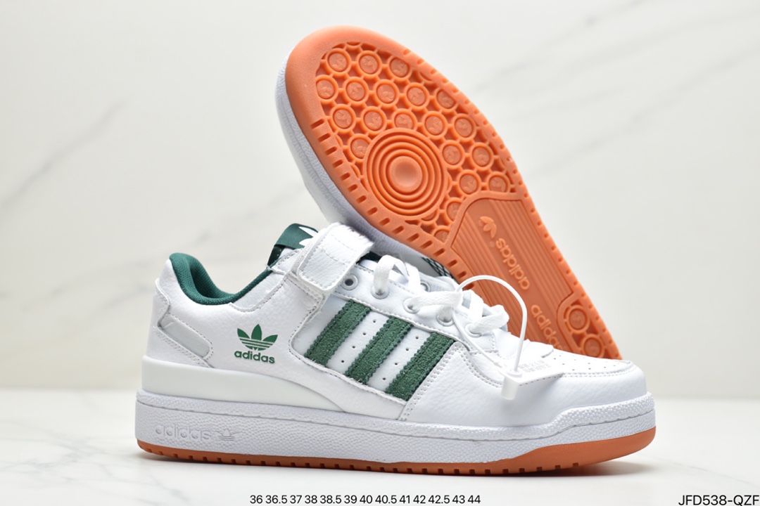 170 adidas originals Forum 84 LoW 魔术贴 低帮百搭潮流休闲运动板鞋 GX3659