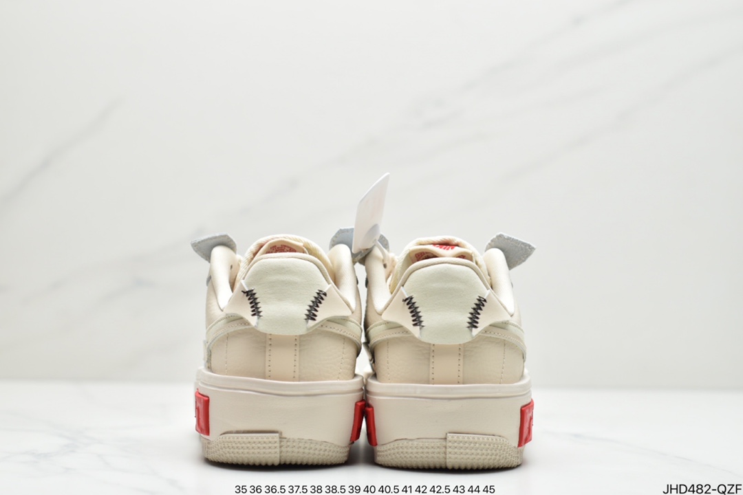 190 耐克Nk Air Force 1 Fontanka 全新时尚风 空军一号低帮休闲板鞋 DA7024-600