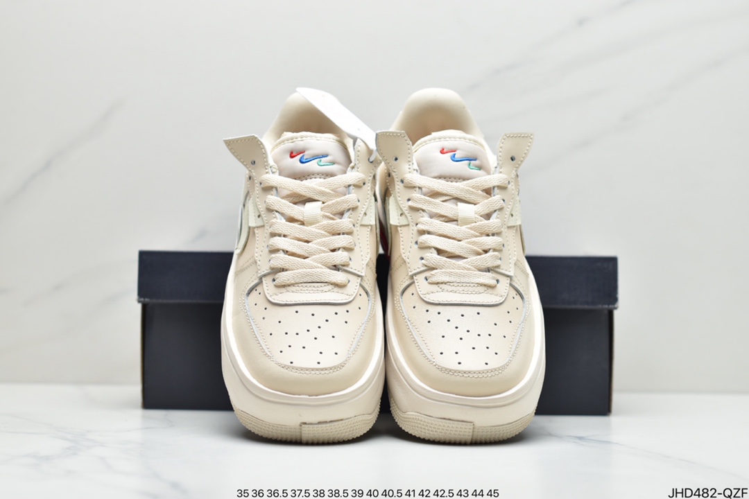 190 耐克Nk Air Force 1 Fontanka 全新时尚风 空军一号低帮休闲板鞋 DA7024-600