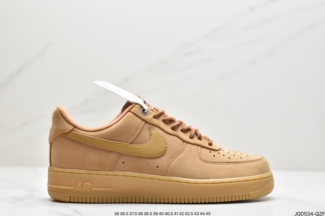 180 耐克Air Force 1 Low 07 LV8”Wheat / Flax”小麦空军一号低帮 CJ9179-200