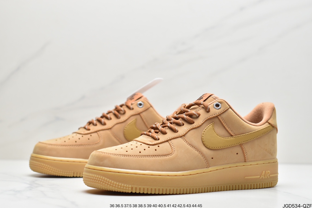 180 耐克Air Force 1 Low 07 LV8”Wheat / Flax”小麦空军一号低帮 CJ9179-200