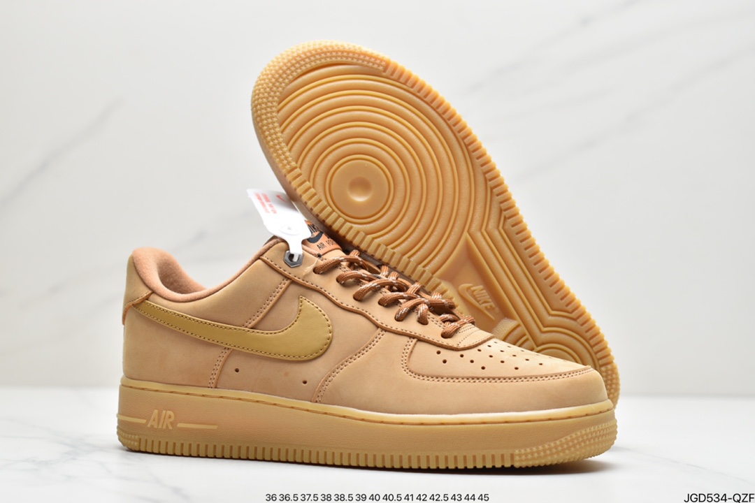 180 耐克Air Force 1 Low 07 LV8”Wheat / Flax”小麦空军一号低帮 CJ9179-200