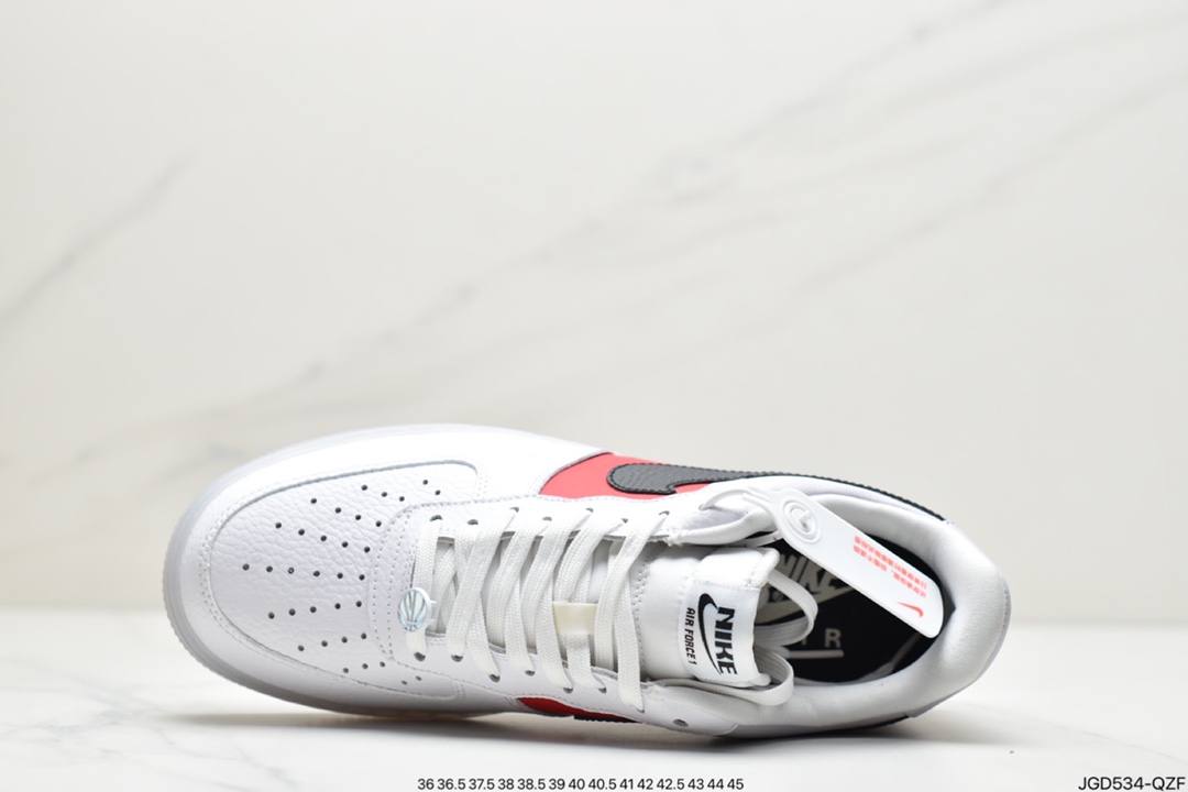 180 耐克Air Force 1  “Violet” 白红水晶鞋 CT2295-110