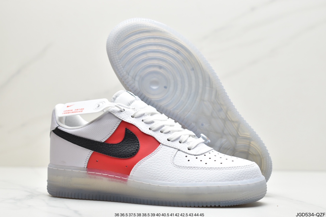 180 耐克Air Force 1  “Violet” 白红水晶鞋 CT2295-110