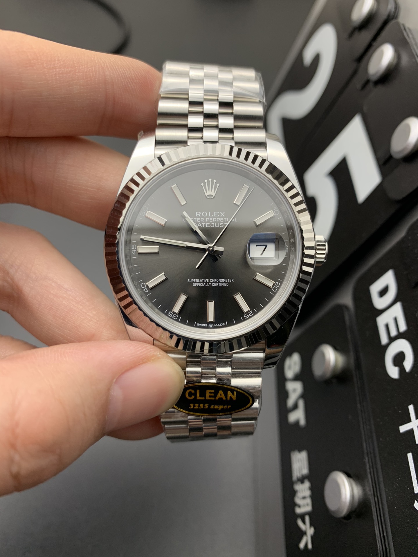 Rolex 3235灰日志